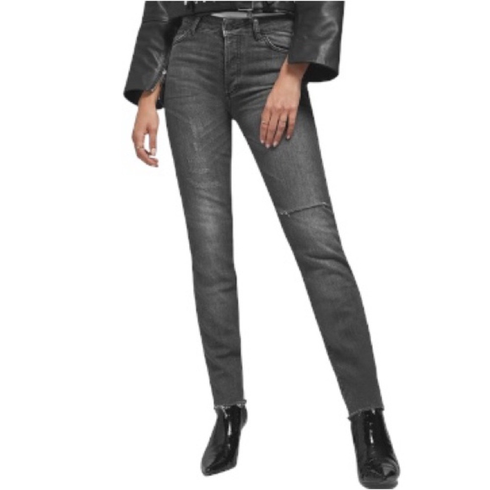 ANINE BING Kara Skinny Jean in Charcoal